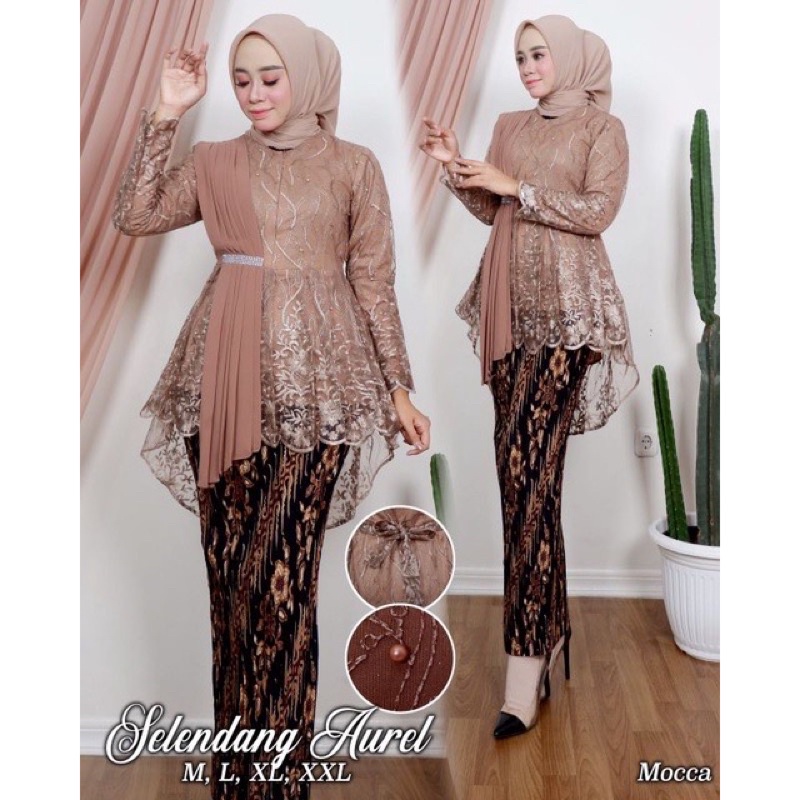 Modern Shawl Blouse Kebaya / Graduation Kebaya / Nursing Kebaya / Modern Kebaya