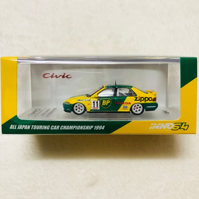 INNO64 HONDA CIVIC FERIO Gr.A #11 BP TRAMPIO-JTCC 1994