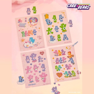 Care Bears สติกเกอร์แคร์แบร์ สติ๊กเกอร์แพ็คสุดคุ้ม 4 แผ่น ของแท้ 100%