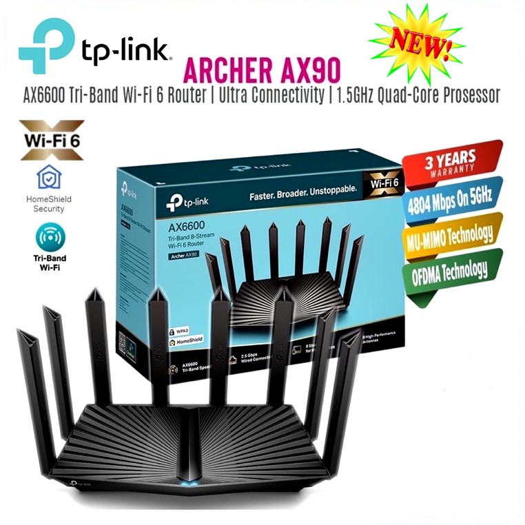 Wi fi роутер tp link archer ax90 обзор