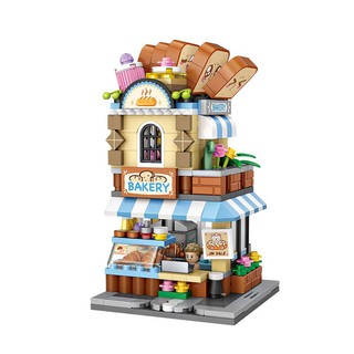 ตัวต่อ LoZ mini 1646. Bakery Set 397 PCS.