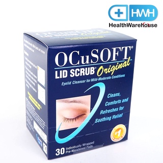 Ocusoft Lid Scrub Original Pad 30 ซอง / กล่อง Ocusoft Lid Scrub Original