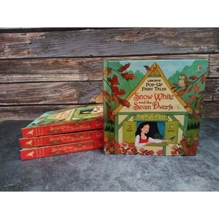 (New) Usborne Pop up Fairy Tales Snow While and the Seven Dwarfs