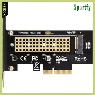 Sportfy Nvme Pcie ตัวแปลง M . 2 Nvme Ssd To Pci - E 3 . 0X4 โฮสต์ควบคุม