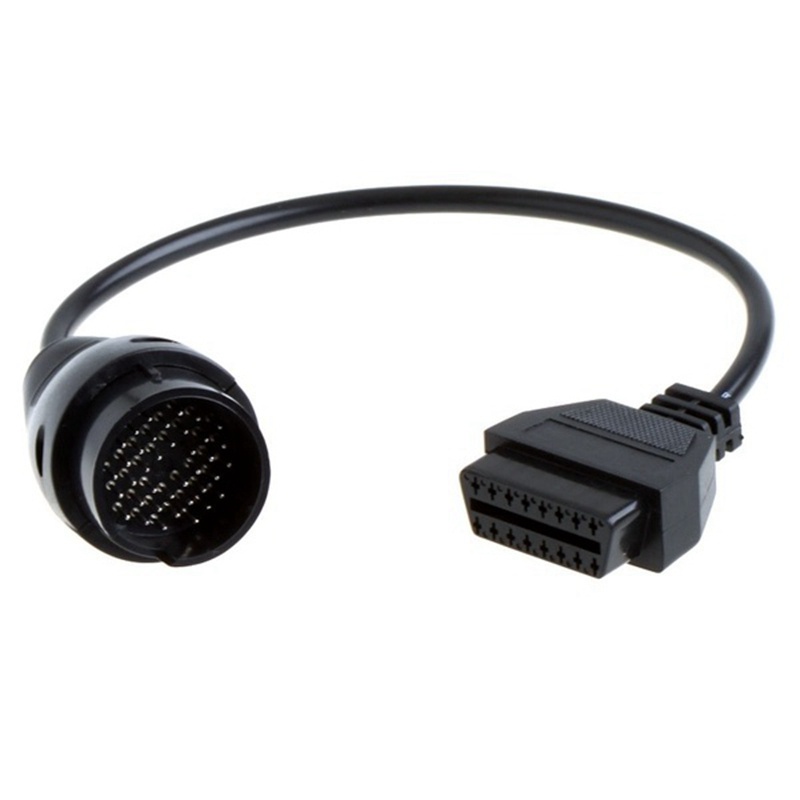 อะแดปเตอร์วินิจฉัย Benz MB 38 Pin to 16 Pin OBD2 OBD II สําหรับเชื่อมต่อ Mercedes 38 Pin OBD 38Pin