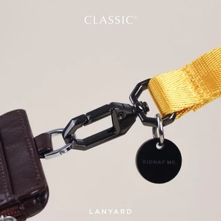 สายคล้องคอ คล้องบัตร สกรีนชื่อ ห้อยบัตรพนักงาน CLASSIC LANYARD KIDNAP ME.