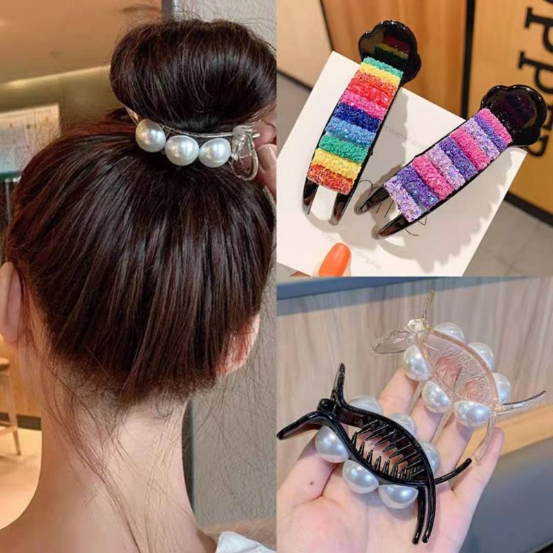 A057 [พร้อมส่งจากไทย] ที่คาด กิ๊บติดผม ยางรัดผม