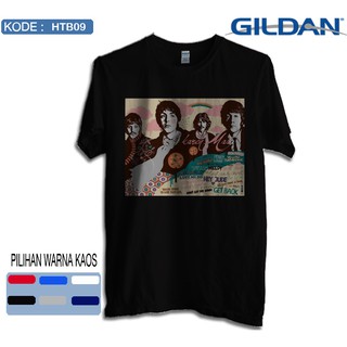 เสื้อยืด พิมพ์ลายวงร็อค The beatles อัลบั้ม kaoso original gildan htb09