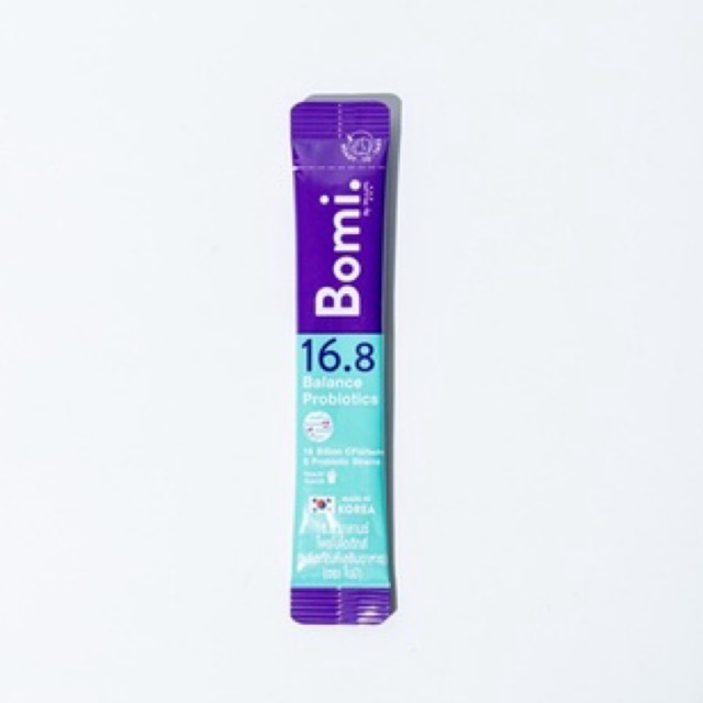 ⭕️ของแท้ 100%⭕️ Bomi 16.8 Balance Probiotics โบมิ โปรไบโอติกส์ โพรไบโอติกส์ ขนาด 3 g. (ขายแยกซอง)
