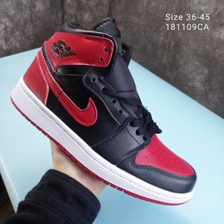 NIKE AIR Jordan1 AJ1 leather high-top casual shoes couple sneakers