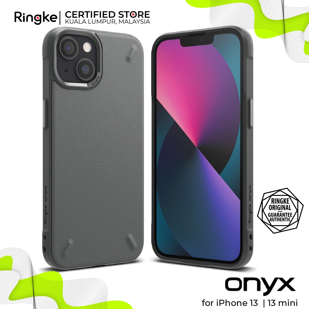 RINGKE ONYX iPhone 13/ 13 mini Extreme Tough ยืดหยุ่น TPU กันกระแทกทนทานกันชนป้องกันกรณีฝาครอบ