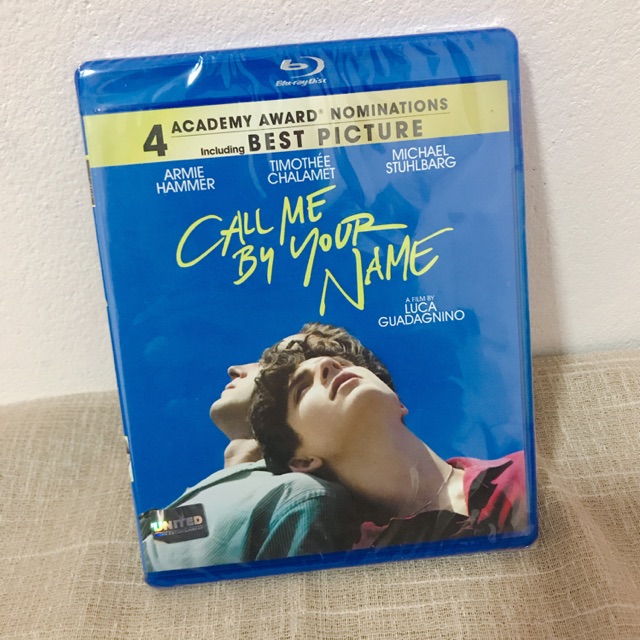 (Blu-ray) Call me by your name ไม่เคยแกะค่ะ