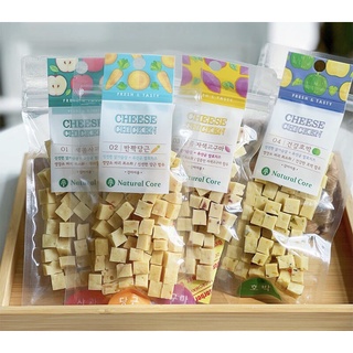 🇰🇷 Natural Core Cheese ขนมหมา​ ขนมสุนัข​ ขนมสำหรับน้อขนมชีสผสมไก่นำเข้าจากเกาหลี​ใ​ช้วัตถุดิบ​ออร์แกนิคจากธรรมชาติ​