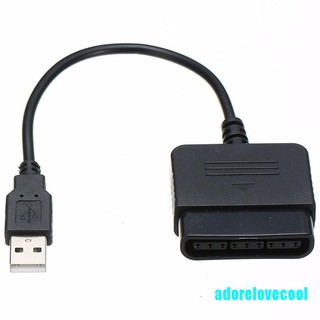 [adorelovecool] อะแดปเตอร์แปลงสายเคเบิ้ล USB สําหรับ PlayStation PS2 To PS3