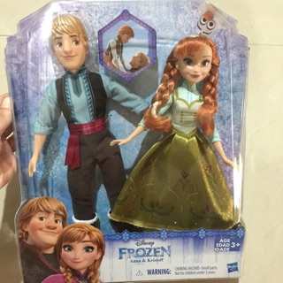 Frozen Anna &amp; Kristoff Disney Hasbro ลิขสิทธิ์แท้ กล่องคู่ พร้อมส่งค่ะ