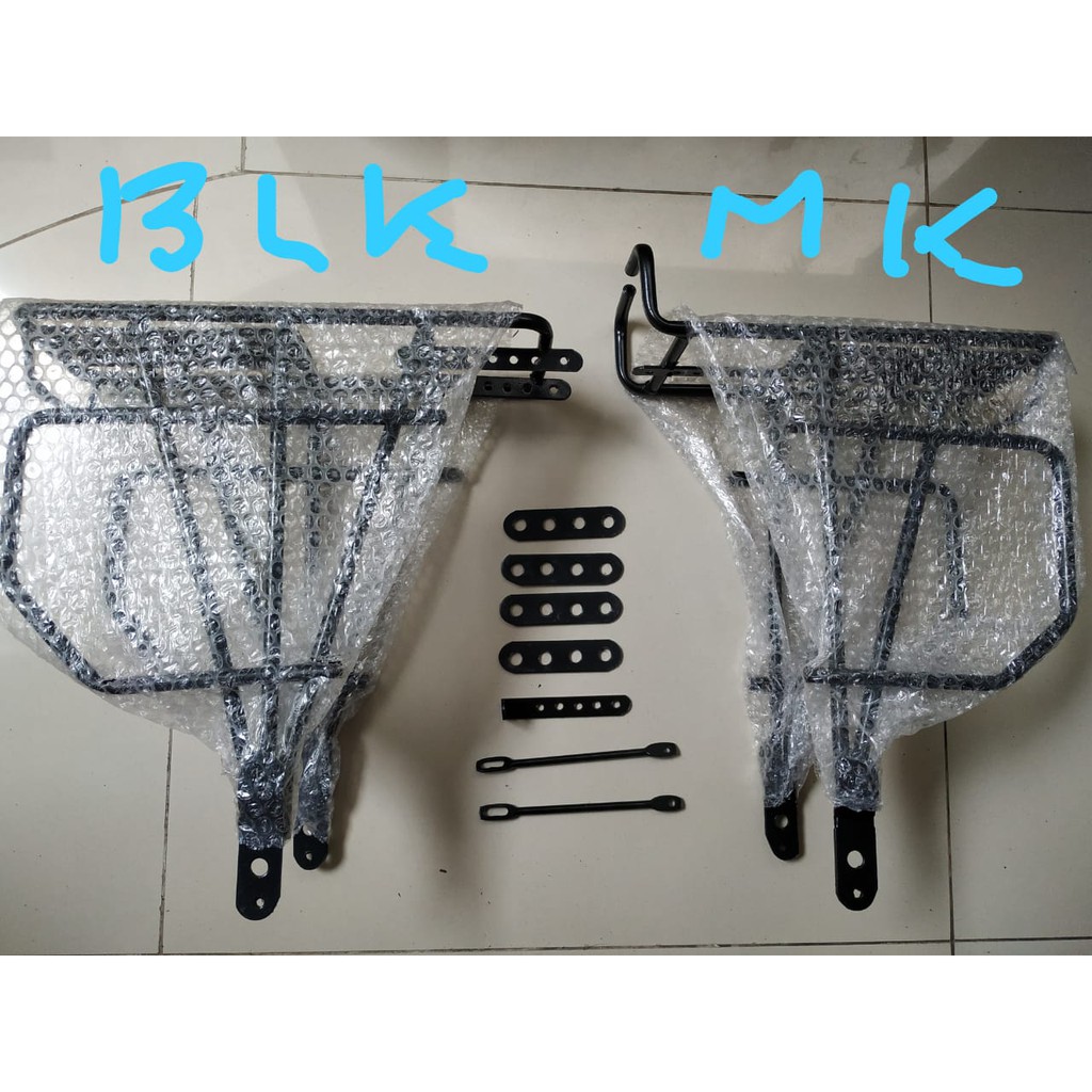 Panier Touring Rack ด้านหน้าด้านหลัง MTB Minion Bike Rack