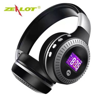 ZEALOT B19 LCD Display HiFi Bass Stereo Bluetooth Headphone หูฟังระบบสเตอริโอ