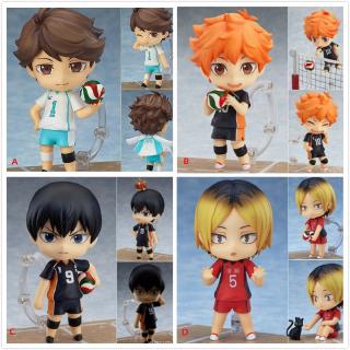 Haikyuu !! ของเล่นฟิกเกอร์ โมเดล Q Hinata Shoyo Kenma Oikawa Tooru Tobio Nendoroid