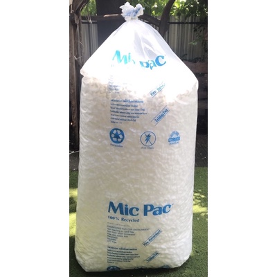 โฟมตัวหนอน MIC PAC ขนาด (7 CLBIC FEET โดยประมาณ 750กรัม)และ(14 CLBIC ...