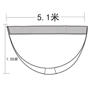 โครงตาข่ายแบดมินตันพับง่ายแบบพกพาสะดวก โครงตาข่ายแบดมินตันมาตรฐาน ตาข่ายแบดมินตัน