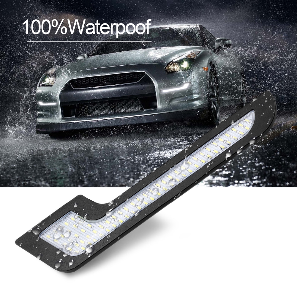 LEADTOPS 2 ชิ้นกันน้ำ DRL L-Shape พลังงานสูงรถวิ่งกลางวันไฟ Led Strip รถโคมไฟ 12 โวลต์ 6 วัตต์รถจัดแต่งทรงผม - รูปที่ 3