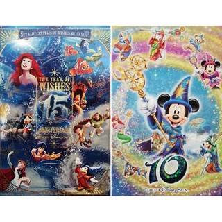 โปสการ์ดลายดิสนีย์มิกกี้เมาส์ จาก Tokyo Disneyland และ Disney Sea