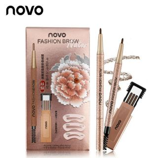 ของแท้พร้อมส่ง!! ดินสอเขียนคิ้ว NOVO แบบหมุน