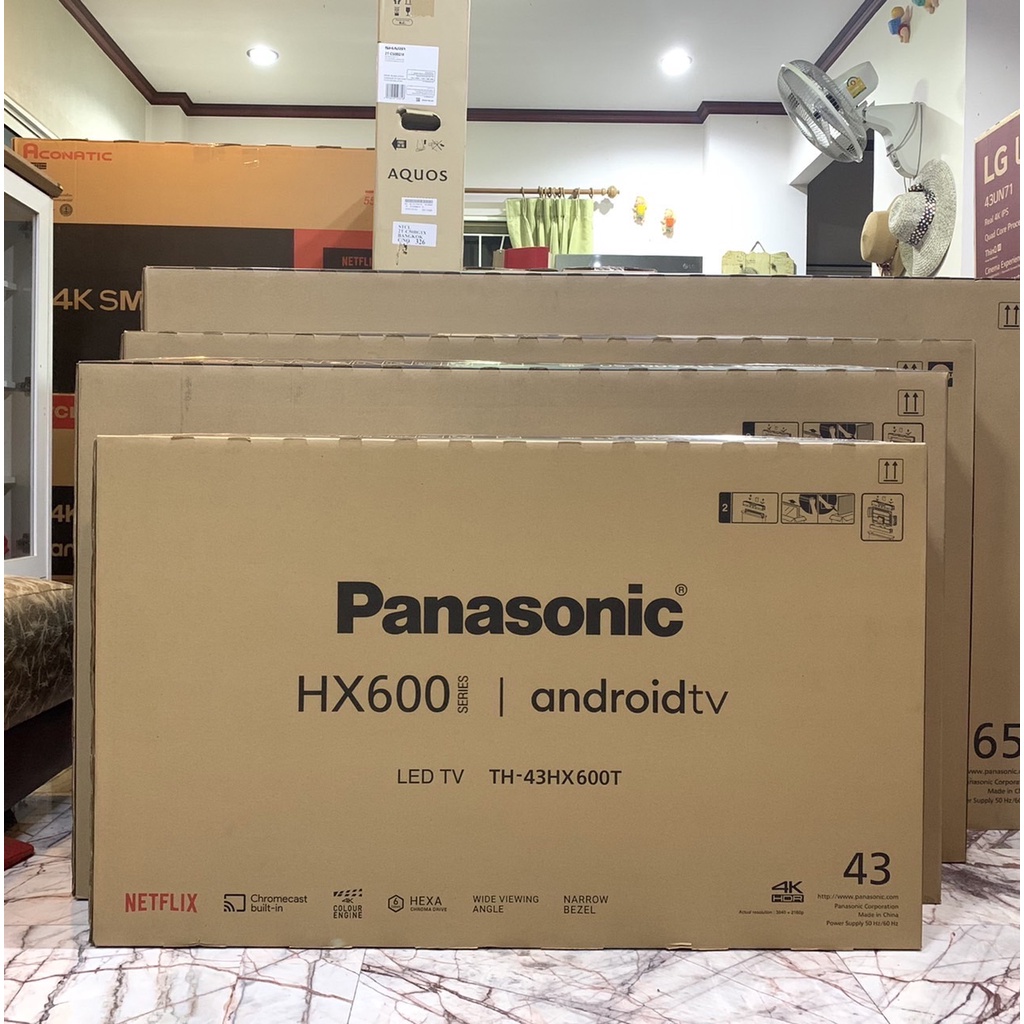 TV Panasonic 43 นิ้ว Android 10 รุ่นTH-43HX600T รุ่นใหม่ปี 2020