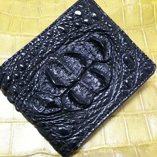 crocodile wallet กระเป๋าธนบัตรหนังจระเข้