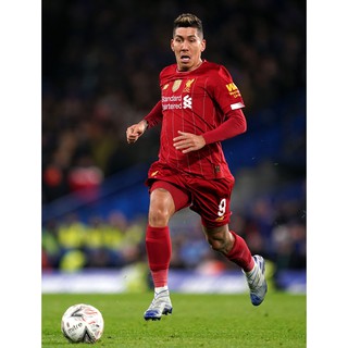 โปสเตอร์ ฟีร์มีนู Poster Firmino Liverpool ลิเวอร์พูล The Kop YNWA ตกแต่งผนัง ฟุตบอล รูปภาพ รูปถ่าย ตกแต่งผนัง Football