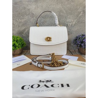 COACH Popular Flower Lock Parker Long Handle Bag ( 53349)