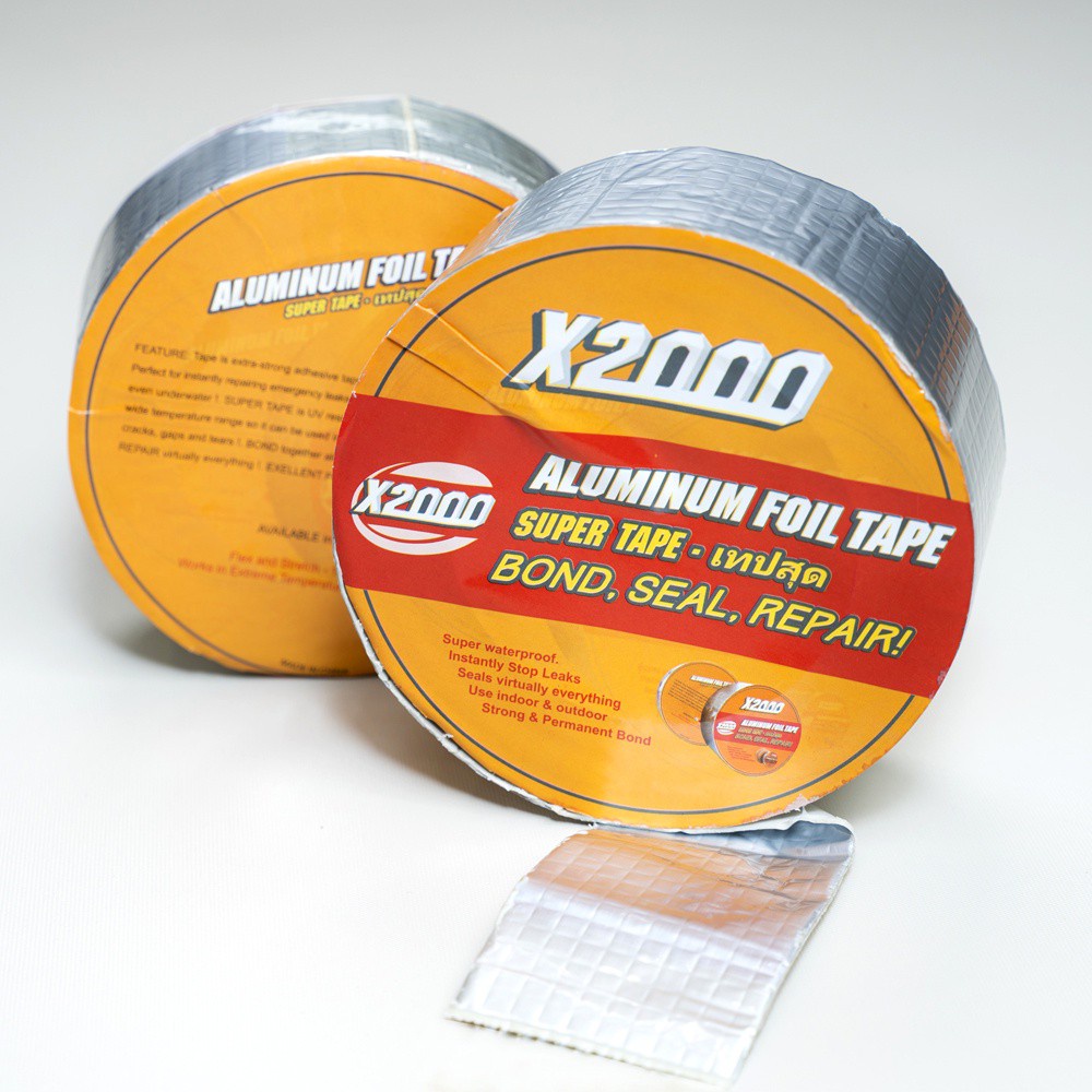 x2000 Super Adhesive Waterproof Tape เทปกาวกันน้ำติดหลังคารั่ว ท่อน้ำ