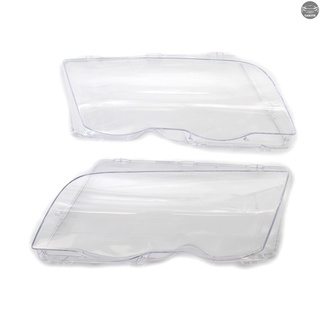 1 Pair Left Right Headlight Headlamp Clear Lens Cover Replacement for BMW E46 3 Series 1998-2001 4 Door