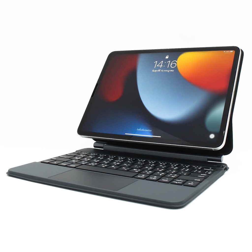 Keyboard เคสคีย์บอร์ดบลูทูธไร้สาย แบตเตอรี่ในตัว500mAh สำหรับ 10.9" และ 12.9"