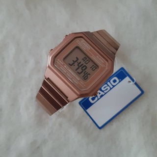 Casio Vintage B650WC-5ADF นาฬิกาข้อมือผู้หญิง นาฬิกาคาสิโอ้