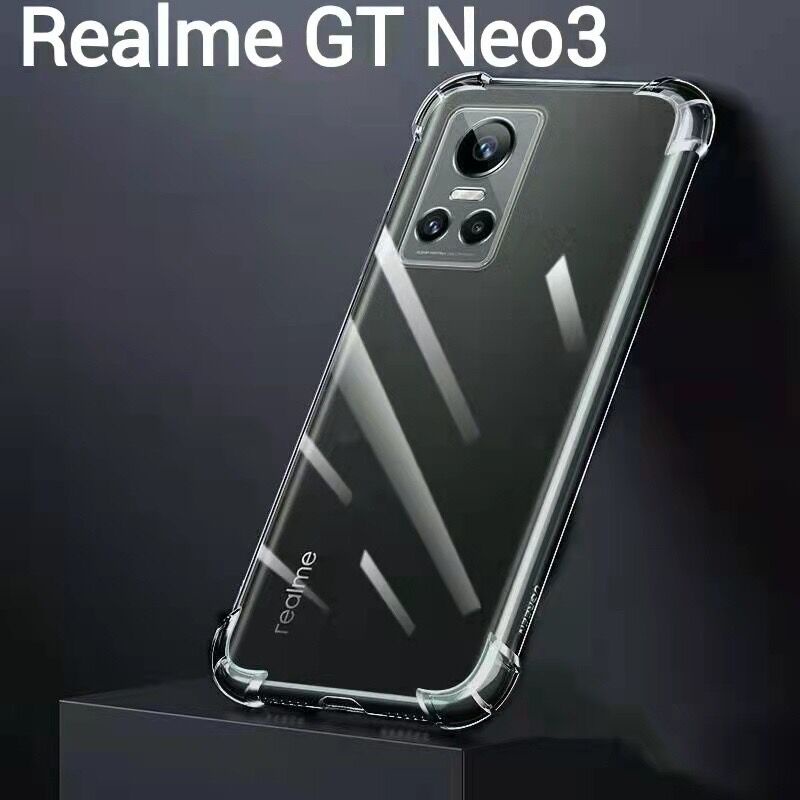 Realme GT Neo3(พร้อมส่งในไทย)เคสTPUใสกันกระแทกแบบคลุมกล้องRealme GT 2Pro 5G/Realme GT Neo3