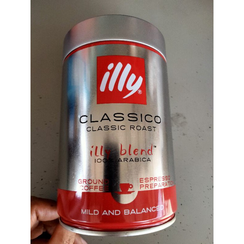Illy Classico Classic Roast Coffee กาแฟ คั่วบด อิลลี่ 250 กรัม