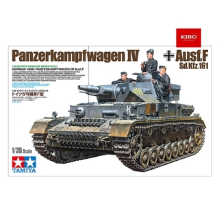 รถถังประกอบจำลอง TAMIYA 35374 GERMAN TANK PANZERKAMPFWAGEN IV Ausf.F 1/35