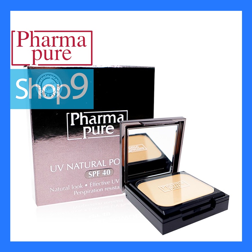 [Exp.08/2026]PHARMAPURE UV NATURAL POWDER SPF 40 ฟาร์มาเพียวร์ ยูวี เนเชอรัล พาวเดอร์ เอสพีเอฟ 40