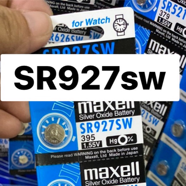 ถ่านกระดุม Maxell (SR927SW) ได้5ก้อน
