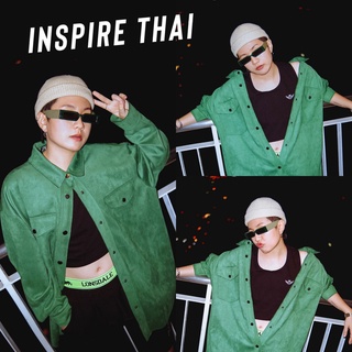 INSPIRE เสื้อกล้ามทอม เสื้อในทอม Tom Binder ครึ่งตัว สีดำ