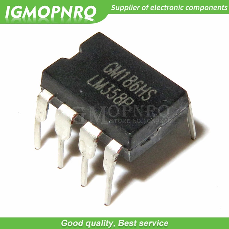 แอมป์ขยายเสียง LM324 LM358 LM339 LM386 LM324N LM339N LM358P LM386N LM393P DIP8 10 ชิ้น