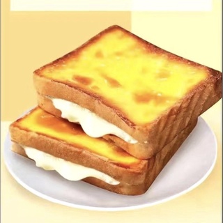 พร้อมส่ง‼️ขนมปังชีสไส้นม🍞🍫Milk  cheese bread นุ่ม ปิ้งร้อนอร…