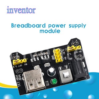 โมดูลพลังงาน Breadboard เข้ากันได้กับ 5V 3.3V โมดูล Breadboard โมดูลสหาย MB-102