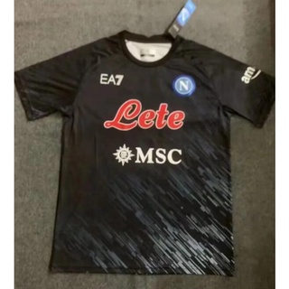 เสื้อกีฬาแขนสั้น ลายทีมชาติฟุตบอล Napoli 2022-23 ชุดเหย้า เยือน