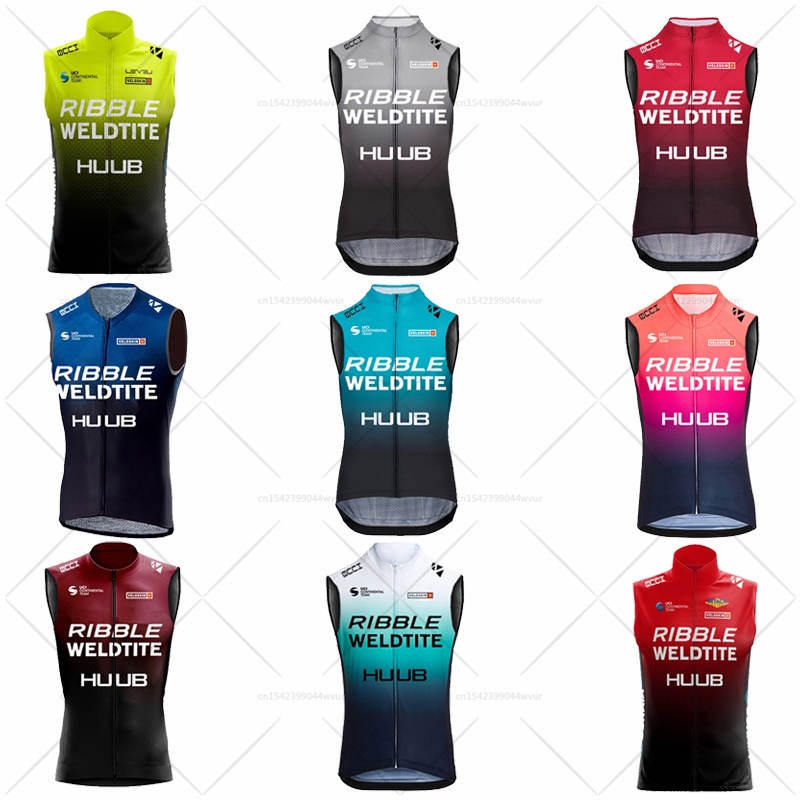 [BestJersey] Huub เสื้อกั๊กแขนกุด กันลม สําหรับขี่จักรยาน MTB