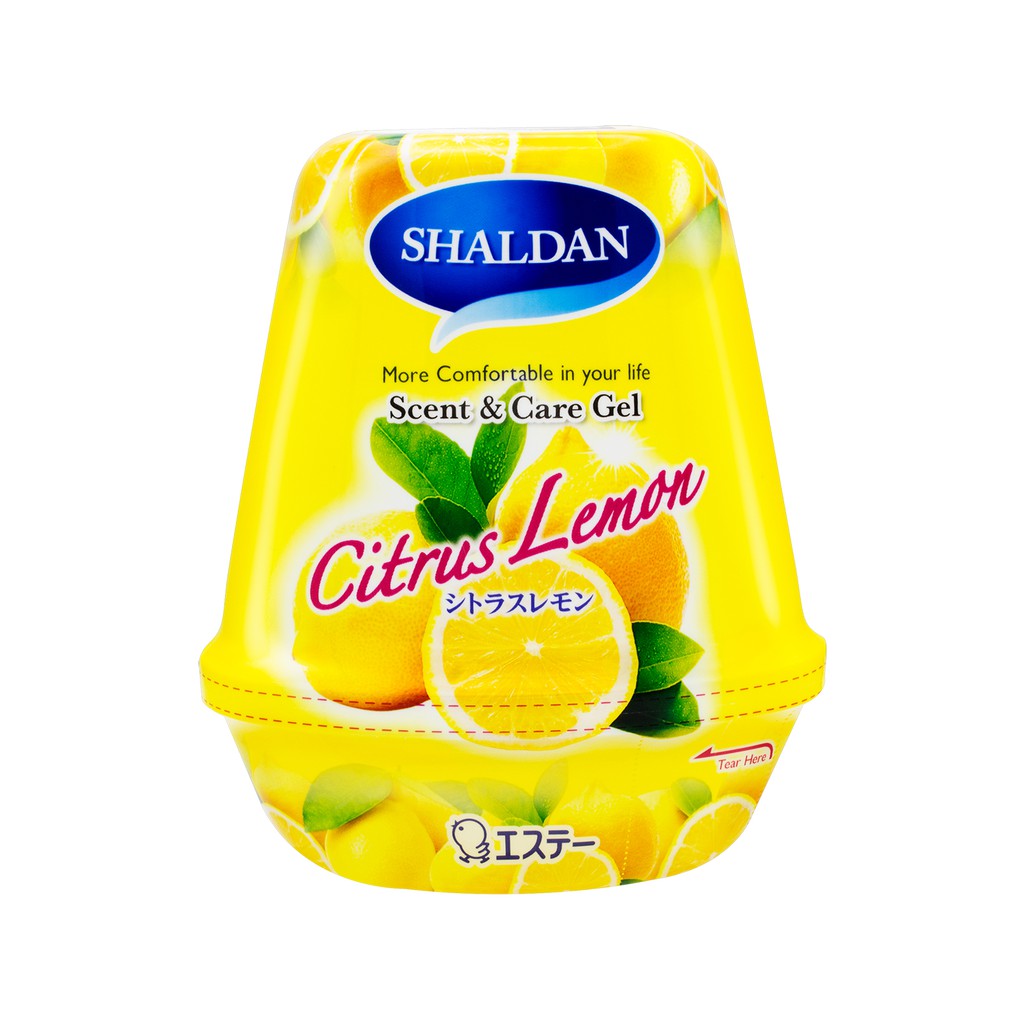 SHALDAN Scent & Care Gel กลิ่น Citrus Lemon (180 กรัม)