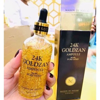 เซรั่มทองคำ ✨ 24K GOLDZAN AMPOULE 99.9% Pure Gold ✨ทำให้ใบหน้าเต่งตึงเทียบเท่าการฉีดโบท็อกซ์ถึง 3เท่าผิวเนียนนุ่มชุ่มชืน