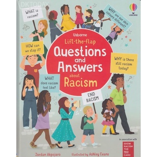 DKTODAY หนังสือ USBORNE LIFT-THE-FLAP Q&amp;A ABOUT RACISM