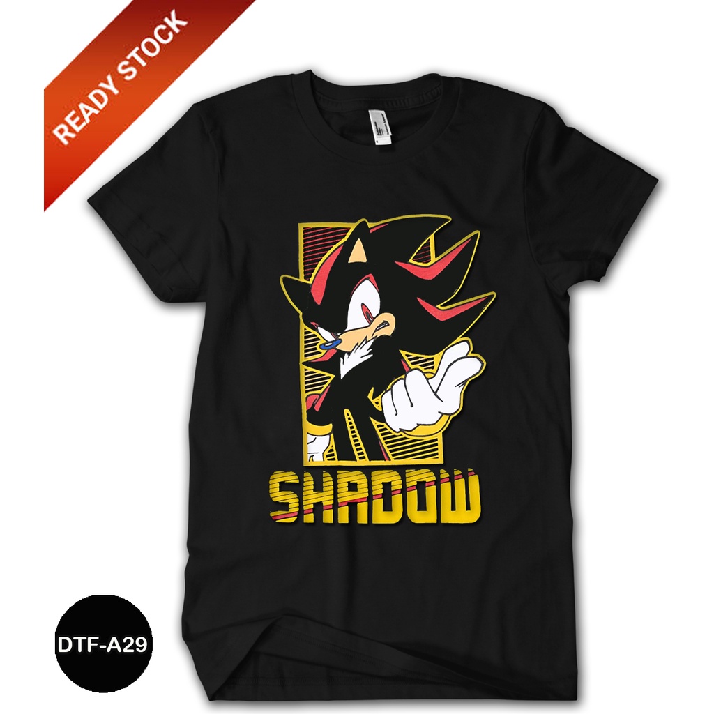 Katun Sonic Shadow Clothes Premium Combed Cotton 24s เสื้อผ้าเด็ก DTF-A29